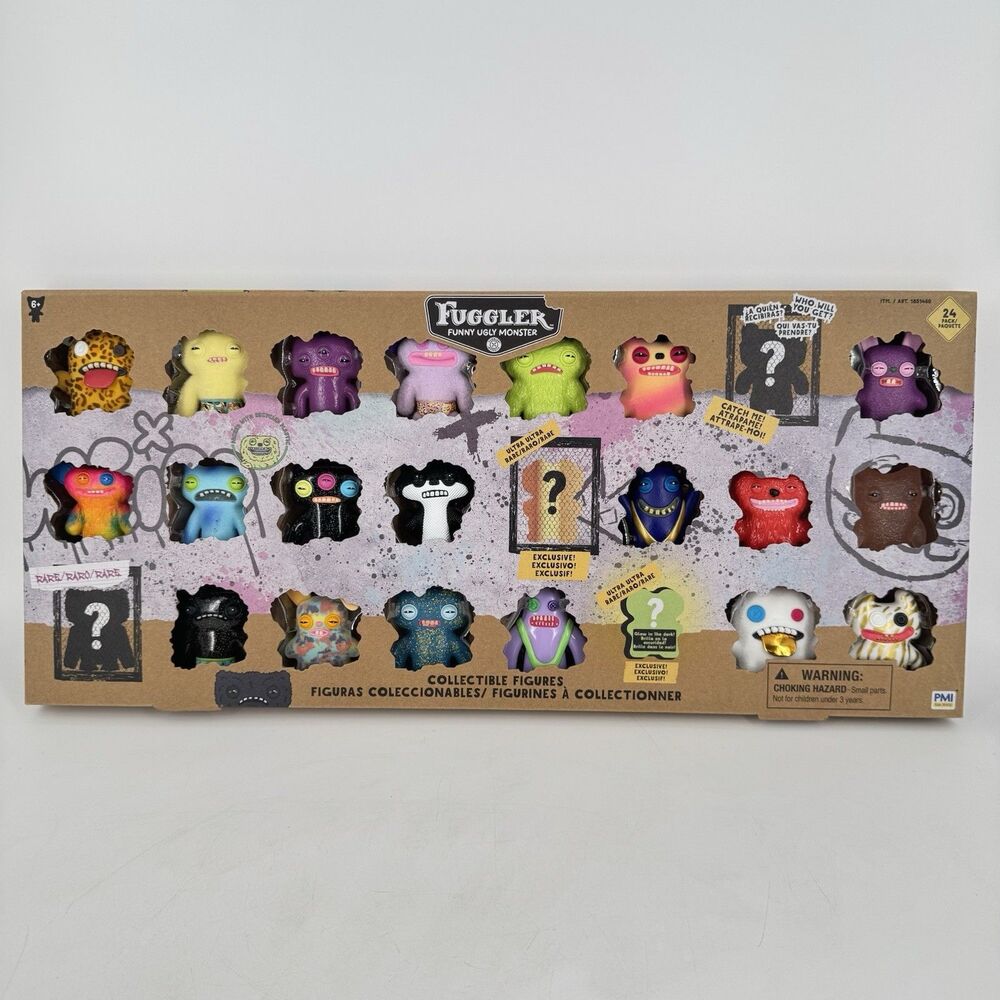 Fuggler Funny Ugly Monster 24 Pack Mini Figures Costco Exclusive NIB Sealed